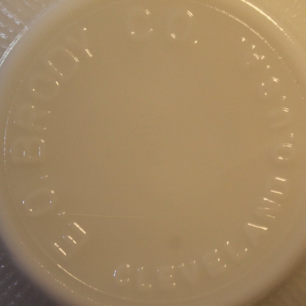 Vintage Ribbed E.O. Brody & Co. Milk Glass Bowl - Picture 4 of 6